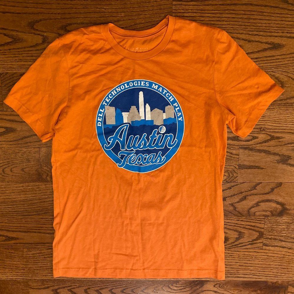 WGC World Golf Championships Dell Technologies Match Play Austin Texas T-Shirt M